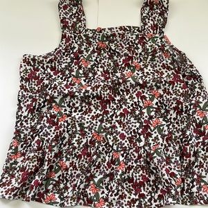Ann Taylor Loft Floral Tank Top